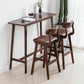 Traditional Rectangle Solid Wood Living Room Bar Dining Table Clearhalo 'Bar Furniture' 'Bar Tables' 'bar_tables' 'furn' 'furn_bar_tables' 'Furniture' 'Kitchen & Dining Furniture' 7673812