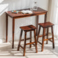 Traditional Rectangle Solid Wood Living Room Bar Dining Table Clearhalo 'Bar Furniture' 'Bar Tables' 'bar_tables' 'furn' 'furn_bar_tables' 'Furniture' 'Kitchen & Dining Furniture' 7673821