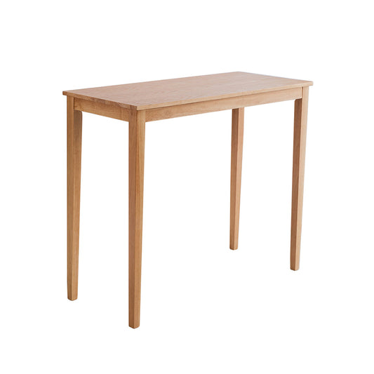 Eigentijdse rechthoek vaste houten woonkamer bar -eettafel