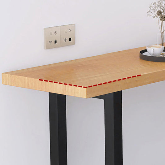 Hedendaagse massief houten balktafel voor keuken voor keuken eetkamer