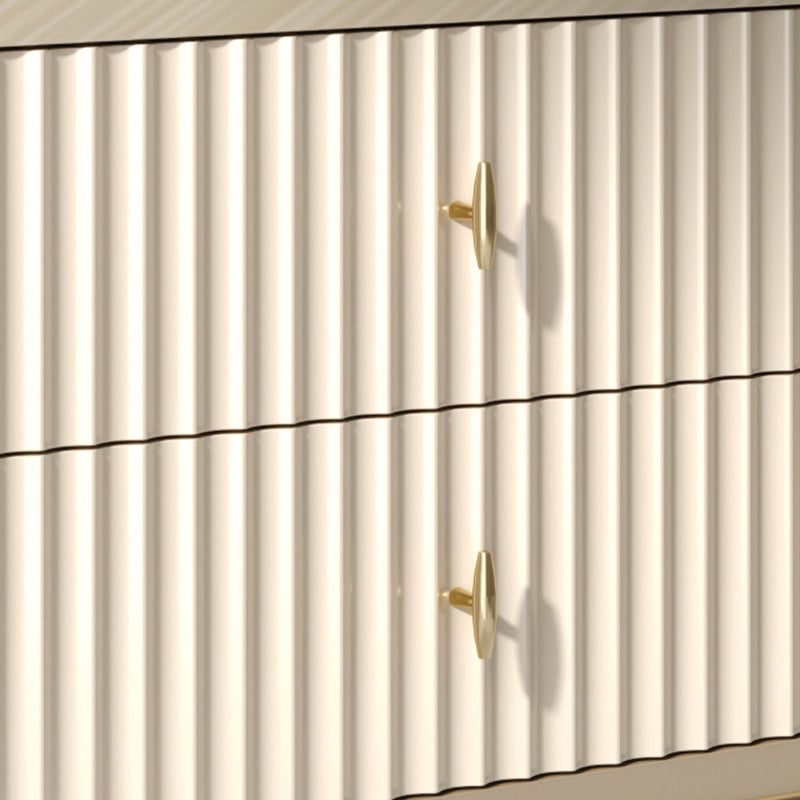 Glam Style Brown Solid Wood Buffet Table 6 Drawer Buffet Sideboard Clearhalo 'buffet_sideboard' 'Buffets & Sideboards' 'furn' 'furn_buffet_sideboard' 'Furniture' 'Kitchen & Dining Furniture' 7673982