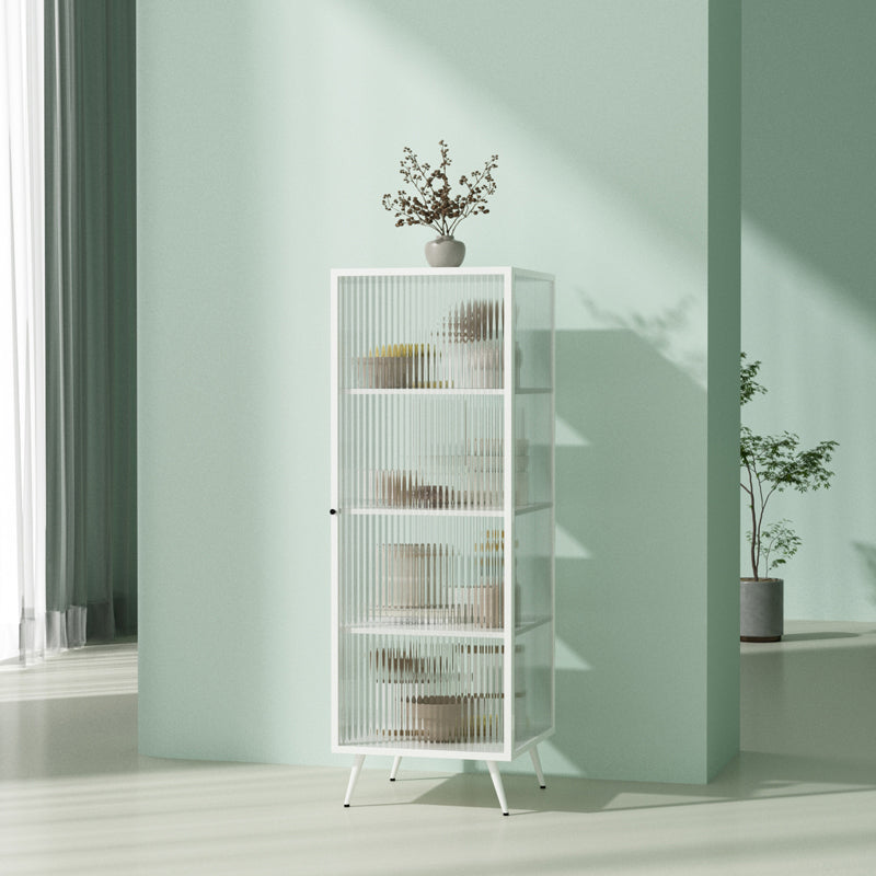 Creammella in vetro moderno in stile moderno da 53 pollici.