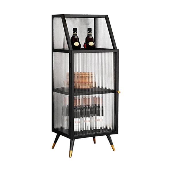 Glam in stile Glam Glass Distrino armadio a buffet largo 13,8 pollici