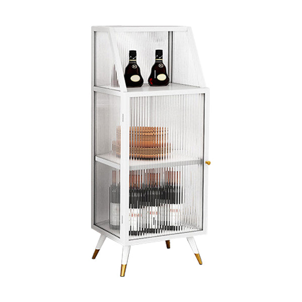 Glam in stile Glam Glass Distrino armadio a buffet largo 13,8 pollici