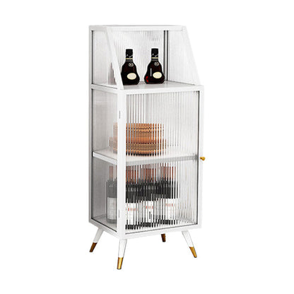 Glam in stile Glam Glass Distrino armadio a buffet largo 13,8 pollici