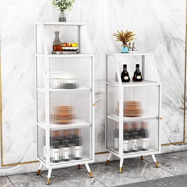 Glam in stile Glam Glass Distrino armadio a buffet largo 13,8 pollici