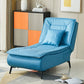Contemporary Solid Color Upholstered Armless Chaise Lounge Couch with Storage Sky Blue Clearhalo 'Chairs & Seating' 'Chaise Lounge' 'chaise_lounge' 'furn' 'furn_chaise_lounge' 'Furniture' 'Living Room Furniture' 7675982