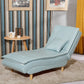Contemporary Solid Color Upholstered Armless Chaise Lounge Couch with Storage Light Grey Clearhalo 'Chairs & Seating' 'Chaise Lounge' 'chaise_lounge' 'furn' 'furn_chaise_lounge' 'Furniture' 'Living Room Furniture' 7675984