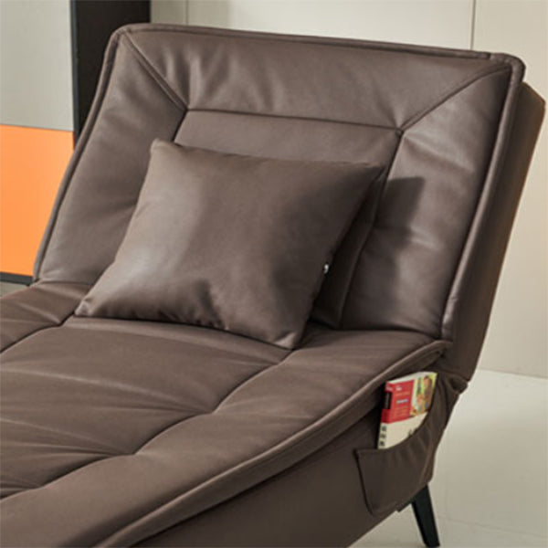 Contemporary Solid Color Upholstered Armless Chaise Lounge Couch with Storage Clearhalo 'Chairs & Seating' 'Chaise Lounge' 'chaise_lounge' 'furn' 'furn_chaise_lounge' 'Furniture' 'Living Room Furniture' 7675990