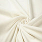 Scandinavian Style Upholstered Velvet Square Arm Chaise in White