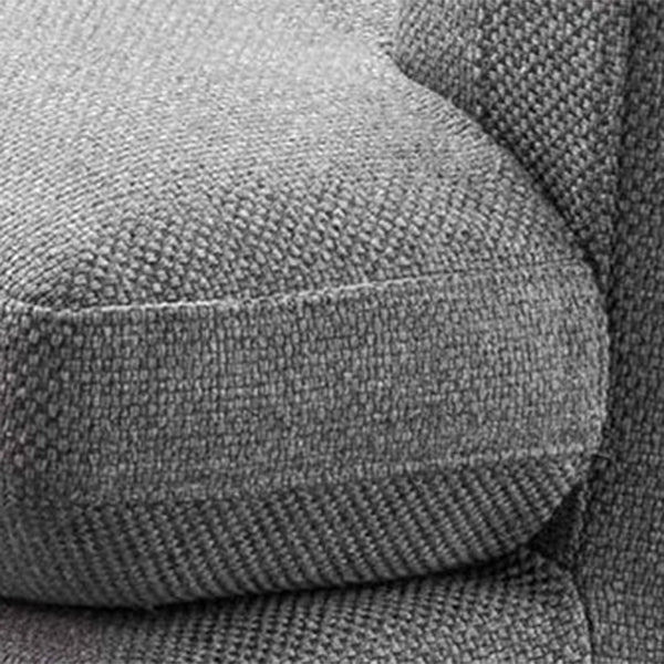 Contemporary Upholstered Cotton Blend Flared Arm Chaise Lounge in Gray Clearhalo 'Chairs & Seating' 'Chaise Lounge' 'chaise_lounge' 'furn' 'furn_chaise_lounge' 'Furniture' 'Living Room Furniture' 7676130