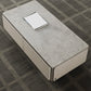 Contemporary Coffee Or End Table Marble with Storage Drawers Rectangle Clearhalo 'Coffee & Accent Tables' 'Coffee Tables' 'coffee_tables' 'furn' 'furn_coffee_tables' 'Furniture' 'Living Room Furniture' 7676183