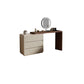 Wooden Bedroom Lighted Mirror With Drawer Makeup Vanity Desk