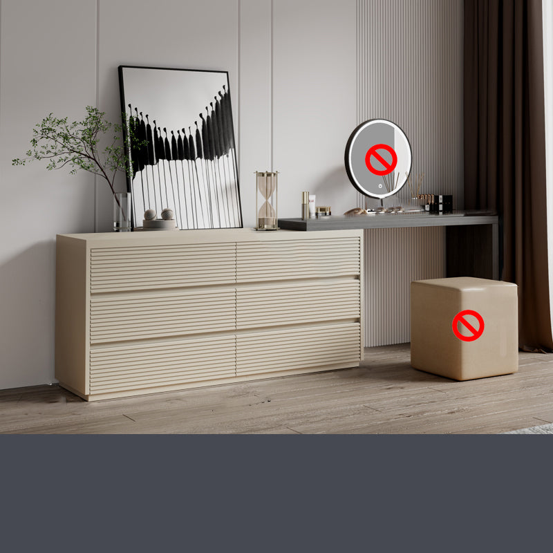 Wooden Bedroom Lighted Mirror With Drawer Makeup Vanity Desk