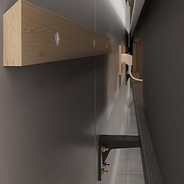 Contemporary TV Console Floating Faux Stone Media Console for Home Clearhalo 'furn' 'furn_tv_stands_entertainment_centers' 'Furniture' 'Living Room Furniture' 'TV Stands & Entertainment Centers' 'TV Stands & Media Storage Furniture' 'tv_stands_entertainment_centers' 7676809