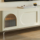 White TV Media Console Console Media Console TV per soggiorno