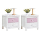 Wooden Accent Table Nightstand Modern Nightstand for Bedroom