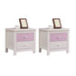 Wooden Accent Table Nightstand Modern Nightstand for Bedroom