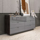 Stone Dresser Classic Glam Storage Borst Dressoir met 2/3/6/5 laden