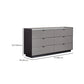 Stone Dresser Classic Glam Storage Borst Dressoir met 2/3/6/5 laden