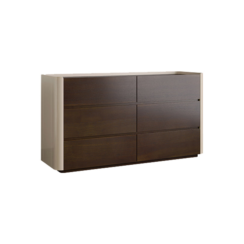 Madera fabricada Classic Glam Storage Coffster con cajones de 5/6/8