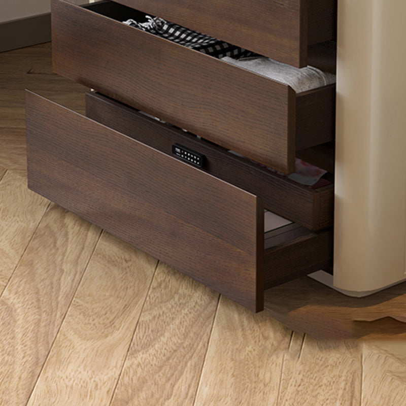 Madera fabricada Classic Glam Storage Coffster con cajones de 5/6/8