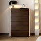 Madera fabricada Classic Glam Storage Coffster con cajones de 5/6/8