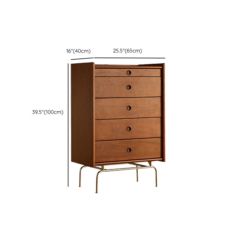 Commode moderne commode coffre en bois massif avec tiroirs 5/6/9