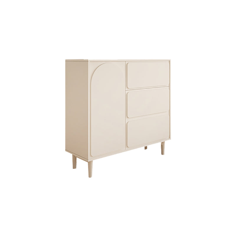 Modernism Horizontal Combo Dresser White Dresser with Storage for Home https: res.litfad.com site img item 2023 02 12 7677012 1200x1200.jpg Clearhalo 'Bedroom Furniture' 'Dressers & Chests' 'dressers_chests' 'furn' 'furn_dressers_chests' 'Furniture' 7677012