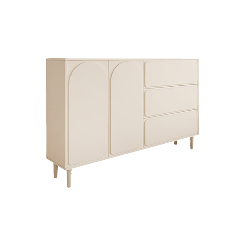 Modernism Horizontal Combo Dresser White Dresser with Storage for Home https: res.litfad.com site img item 2023 02 22 7677013 1200x1200.jpg Clearhalo 'Bedroom Furniture' 'Dressers & Chests' 'dressers_chests' 'furn' 'furn_dressers_chests' 'Furniture' 7677013
