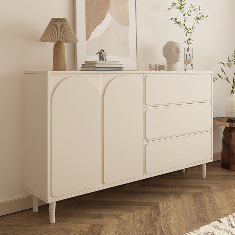 Modernism Horizontal Combo Dresser White Dresser with Storage for Home Clearhalo 'Bedroom Furniture' 'Dressers & Chests' 'dressers_chests' 'furn' 'furn_dressers_chests' 'Furniture' 7677014