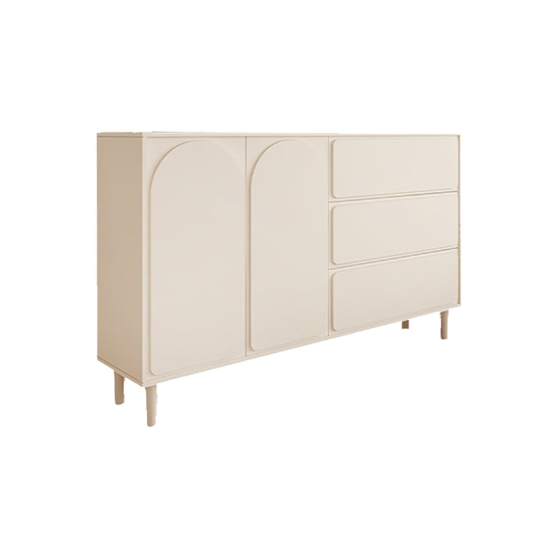 Modernism Horizontal Combo Dresser White Dresser with Storage for Home https: res.litfad.com site img item 2023 02 28 7677015 1200x1200.jpg Clearhalo 'Bedroom Furniture' 'Dressers & Chests' 'dressers_chests' 'furn' 'furn_dressers_chests' 'Furniture' 7677015