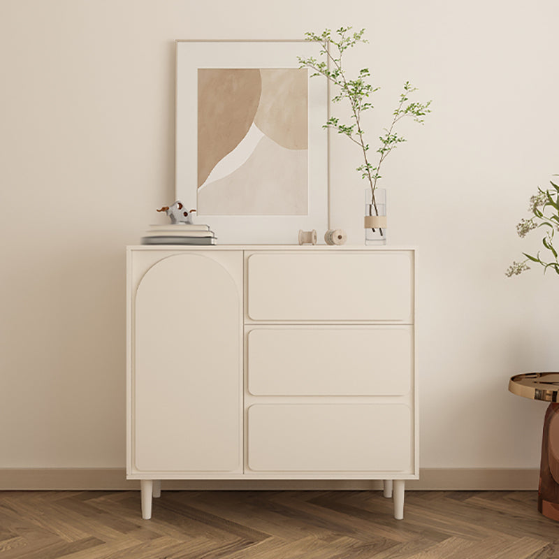 Modernism Horizontal Combo Dresser White Dresser with Storage for Home Clearhalo 'Bedroom Furniture' 'Dressers & Chests' 'dressers_chests' 'furn' 'furn_dressers_chests' 'Furniture' 7677016