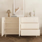 Modernism Horizontal Combo Dresser White Dresser with Storage for Home Clearhalo 'Bedroom Furniture' 'Dressers & Chests' 'dressers_chests' 'furn' 'furn_dressers_chests' 'Furniture' 7677018