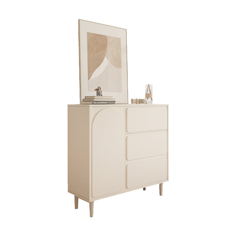 Modernism Horizontal Combo Dresser White Dresser with Storage for Home Clearhalo 'Bedroom Furniture' 'Dressers & Chests' 'dressers_chests' 'furn' 'furn_dressers_chests' 'Furniture' 7677019