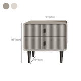 Contemporáneo de almacenamiento de madera maciza vertical cofre de dormitorio con cajones