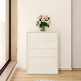 部屋用のモダンな垂直ランジェリーチェストウッドストレージドレッサー