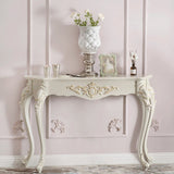 Forma libera da forma contemporanea tavolo da divano console in legno in bianco