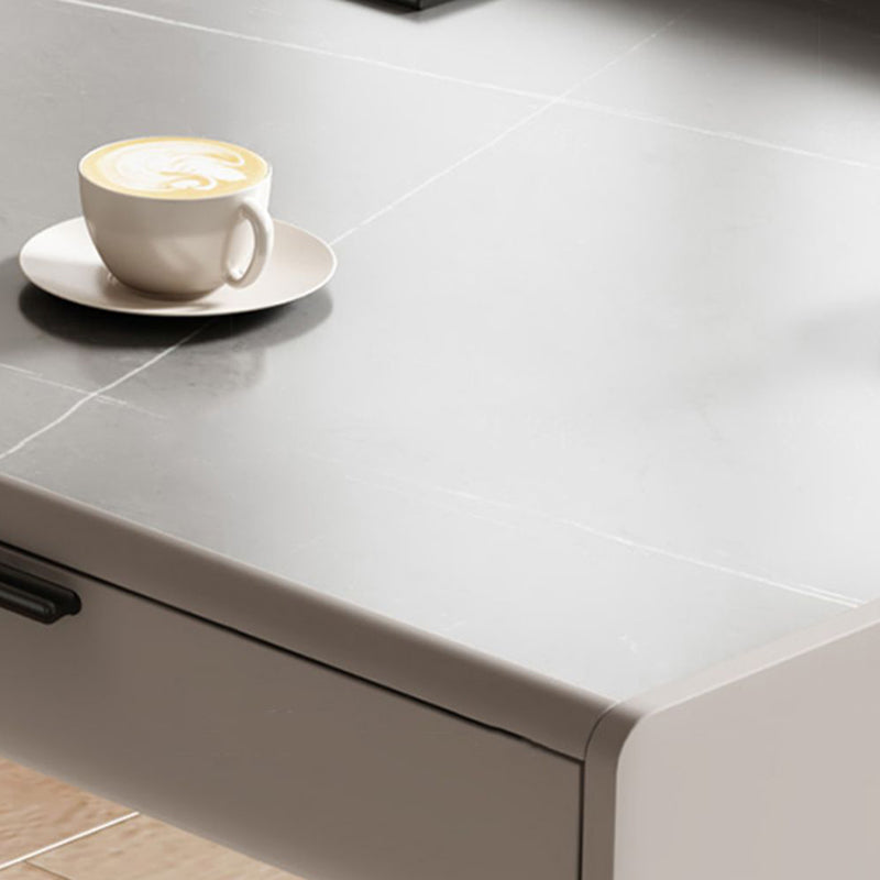 Rectangle Stone Top Office Desk Metal Base Industrial Writing Desk for Office Clearhalo 'furn' 'furn_office_desk' 'Furniture' 'Office Desks' 'Office Furniture' 'office_desk' 7677323