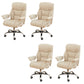 Contemporary Wheels Office Chair Distressing Ergonomic Chair for Room