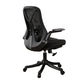Removable Arms Office Chair Tilt Mechanism No Distressing Slide Chair with Wheels Black 1 Piece Without Headrest Clearhalo 'furn' 'furn_office_chair' 'Furniture' 'Office Chairs' 'Office Furniture' 'office_chair' 7677581