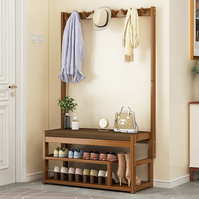 Wooden Coat Hanger Modern Style Simple Household Floor Coat Rack Clearhalo 'Entry & Mudroom Furniture' 'furn' 'furn_hall_tree_coat_racks' 'Furniture' 'Hall Trees & Coat Racks' 'hall_tree_coat_racks' 7677893