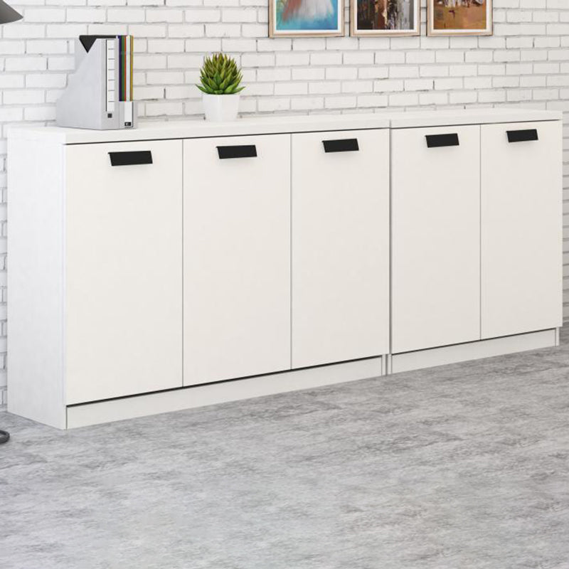 Archivo lateral Babyet Wood Moder de la oficina en el hogar Archivo con estantes de almacenamiento