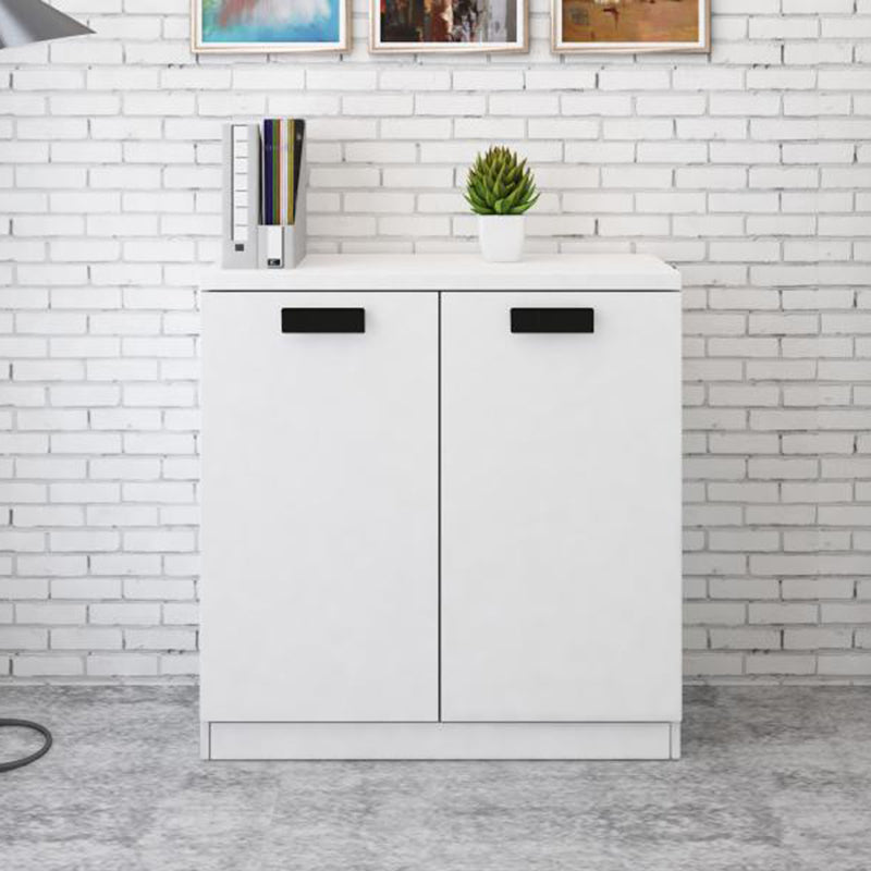 Lateral Filing Cabinet Wood Home Office Filing Cabinet with Storage Shelves White 2 Clearhalo 'Filing Cabinets' 'filling_cabinets' 'furn' 'furn_filling_cabinets' 'Furniture' 'Office Furniture' 7678035