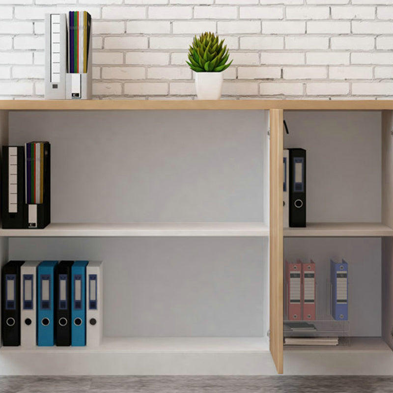 Archivo lateral Babyet Wood Moder de la oficina en el hogar Archivo con estantes de almacenamiento