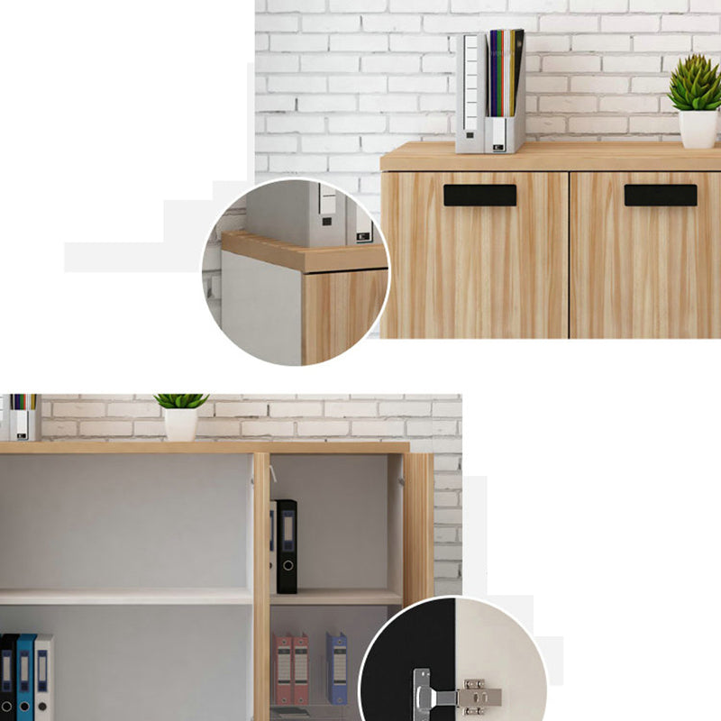 Lateral Filing Cabinet Wood Home Office Filing Cabinet with Storage Shelves Clearhalo 'Filing Cabinets' 'filling_cabinets' 'furn' 'furn_filling_cabinets' 'Furniture' 'Office Furniture' 7678041