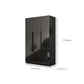 Modern Glass Doors Wardrobe Cabinet Black Bedroom Storage Cabinet