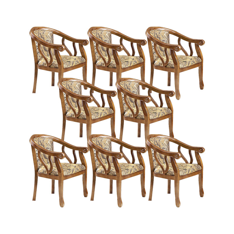 Sedia da pranzo in stile tradizionale sedia da pranzo in legno massiccio per cucina