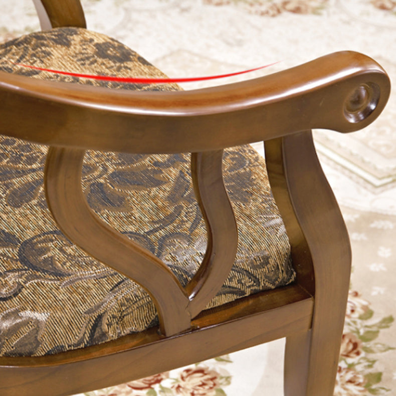 Sedia da pranzo in stile tradizionale sedia da pranzo in legno massiccio per cucina