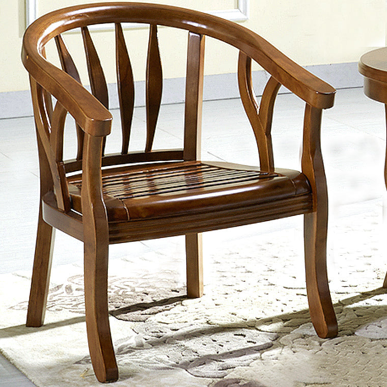 Sedia da pranzo in stile tradizionale sedia da pranzo in legno massiccio per cucina